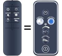 Nouvelle Télécommande De Remplacement Compatible Avec Rowenta Ventilateur Sur Pied Turbo Silence Extreme Série Vu5670 Vu5670F2 Vu5