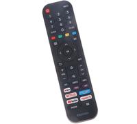 Nouvelle télécommande de remplacement EN2G30H compatible avec les téléviseurs LED intelligents Hisense 50A7300F et 65A7300F.
