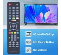 Nouvelle télécommande de Remplacement pour Dyon Smart 43 XT D800169 D800173, Smart 32 XT D800168, Smart 55 XT-2 D800205 (Pas pour Smart 32 XT V2, 32 XT V4, Smart 32 XT D800171, 43 XT V2)