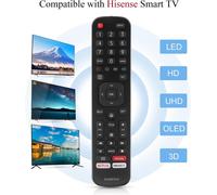 Nouvelle Télécommande EN2BF27H pour Hisense LCD Smart TV, H43B7120 H43B7140 H43B7160 H43B7100 H43BE7000 H43BE7010 H43BE7030 H43BE7050 - Aucun Réglage Requis