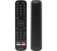 Nouvelle Télécommande EN2BI27H pour Hisense LCD Smart TV, H32BE5500 H40BE5500 H43B7500UK H50B7500UK H43B7500, avec Boutons Youtube Netflix Prime Video Rakuten TV - Aucun Réglage Requis