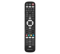 Nouvelle télécommande universelle rétroéclairée originale pour 8 appareils avec fonction d'apprentissage, noire