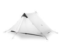Nouvelle Tente ultralégère 2 Personnes 3 Saisons 2024 - Abri sans arceaux en Nylon siliconé 15D for Le Camping en Plein air(Gray 2P 4 Season)