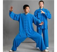 Nouvelle tenue traditionnelle chinoise de kung-fu pour hommes, uniforme de wushu à manches longues, costume de tai-chi, vêtements d'exercice d'arts martiaux doux et respirants Only Coat
