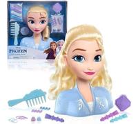 Nouvelle Tête De Coiffure Elsa De Disney Avec Accessoires