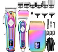 Nouvelle tondeuse à cheveux numérique LCD, tondeuse à cheveux professionnelle pour hommes (couleur dégradée)