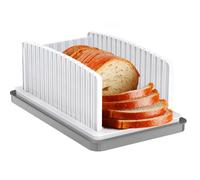 Nouvelle Trancheuse à Pain Améliorée pour Pain Fait Maison, Guide de Tranchage de Pain à Largeur Réglable, Pliable et Compacte 1