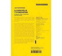 Nouvelle typographie (La) - Jan Tschichold - Entremonde - broché - Essai