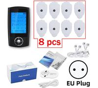 Nouvelle Unité Tens Relaxation Stimulateur Musculaire Massage Corporel Thérapie Numérique 24 Modes Ems Acupuncture Minceur Machine Électrostimulateur - Type Black Eu Plug