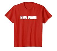 Nouvelle Vague T-Shirt, Enfant, Rouge, 3 Ans
