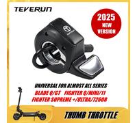 Nouvelle version 2025 de l'accélérateur au pouce pour trottinettes électriques TEVERUN BLADE GT II MINI TETRA FIGHTER Q MINI 11 + SUPREME ULTRA PLUS 7260R 1 PIECE