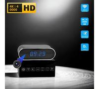 Nouvelle version améliorée, mini caméra FHD 4K, clarté améliorée, vision nocturne infrarouge, détection mobile, visualisation à distance WIFI Improved camera