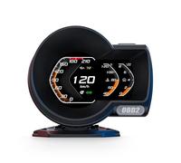 Nouvelle Version F8 Pro OBD2 + GPS Gauge avec Affichage tête Haute de Voiture Russe Arabe thaï Espagnol HUD
