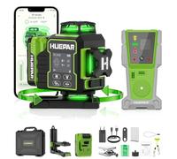 [Nouvelle version]huepar niveau laser chantier 16 lignes avec récepteur