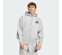 Adidas New Z.n.e Full Zip Sweatshirt Gris 2XL / Regular Homme