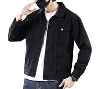 Nouvelle Veste en Jean pour Hommes Printemps Et Automne LâChe Et DéContracté Tendance Veste pour Jeunes Hommes