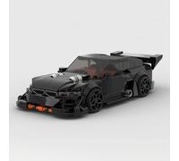 Nouvelle vitesse MOC Série M2 Voiture de Sport Modèle de Blocs de Construction DIY, Ensemble de Jouets Modulaires pour Enfants, Cadeau d'Anniversaire pour Garçon No figure no sticker