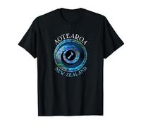 Nouvelle-Zélande Aotearoa Kiwi Koru PAUA T-Shirt