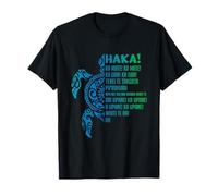 Nouvelle-Zélande Haka Ka Mate Song Turtle Rugby Maori T-Shirt