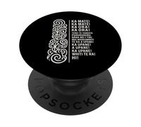 Nouvelle-Zélande Maori Haka Ka Mate Song Rugby PopSockets PopGrip Adhésif