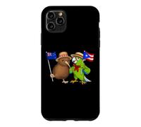 Nouvelle-Zélande Porto Rico Néo-zélandaises Porto-ricaines Coque pour iPhone 11 Pro Max
