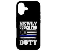 Nouvellement codé pour la Police de Service Coque pour iPhone 17