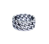 Nouvelles Bagues pour Hommes Chaîne Conception Simple Bague pour Adolescents Mode Bijoux Cadeau