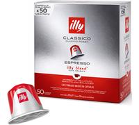 NOUVELLES capsules Illy Classico Nespresso 50 pièces 100 Arabica Espresso