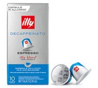 NOUVELLES capsules Illy Nespresso Decaffeinato 10 pièces dosettes d'espresso ...