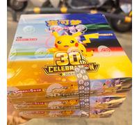 Nouvelles cartes à collectionner Pokémon 2026, édition anniversaire 30e anniversaire Pikachu Charizard, chinois simplifié, figurines, pack de boosters, coffret cadeau, en stock Moon Deck Set