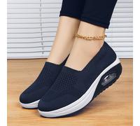 Nouvelles Chaussures De Danse Carrée Pour Le Sport Et Les Loisirs De Style, Confortables À Enfiler Avec Coussin D'air Épais Et Respirant Pour Le Support Du Pied. Fashion Et Convient Aux Grandes Taille