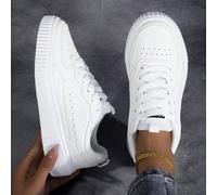 Nouvelles chaussures de sport casual légères, polyvalentes et à semelle souple pour femmes. Bout rond confortable. Lacets. Convient pour les tenues du Nouvel An et les vacances. EUR36,EUR37,EUR38,EUR3