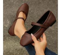 Nouvelles chaussures élégantes et polyvalentes d'été pour femmes, avec un cou-de-pied bas élégant. Chaussures plates françaises de haute qualité, confortables et simples CN35,CN36,CN37,CN38,CN39,CN40,
