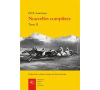 Nouvelles complètes - D. H. (David Herbert) Lawrence - Classiques Garnier - broché - Nouvelles
