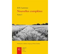 Nouvelles complètes - D. H. (David Herbert) Lawrence - Classiques Garnier - broché - Nouvelles