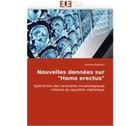 Nouvelles données sur "Homo erectus" Balzeau, Antoine (Auteur)