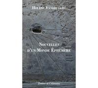 Nouvelles d'un Monde Éphémère - Hélène Vanbrugghe - L'astronome - broché - Roman