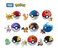 Nouvelles figurines d'action Pokémon Pokeball, Pikachu, Squirtle, Pocket Monster, variante Pokémon, modèle de balle d'elfe, jouets cadeaux Rockruff