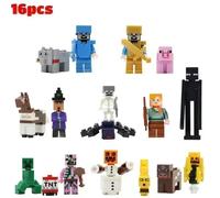 Nouvelles figurines Minecraft à assembler, Creeper, pour jouets éducatifs 6 (13pcs)