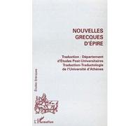 Nouvelles grecques d'épire - Collectif - L'harmattan - broché - Nouvelles