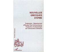 Nouvelles grecques d'épire - Collectif - L'harmattan - broché - Nouvelles