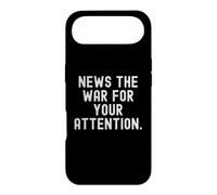 Nouvelles la Guerre pour Votre Attention Witty Observational Coque pour iPhone Air