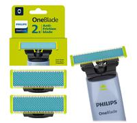 NOUVELLES lames de rechange Philips OneBlade QP225/50 2 pièces pour peaux...