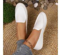 Nouvelles mocassins plats légers à semelle souple, style minimaliste polyvalent pour toutes les saisons printemps/été, confortables, premier choix pour le shopping, mocassins de conduite de couleur un
