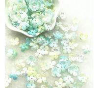 Nouvelles perles acryliques à changement progressif de 12 mm et 17 mm, embouts, apprêts pour bijoux, breloques, bracelets, perles d'espacement pour la création de bijoux - 05-12 m