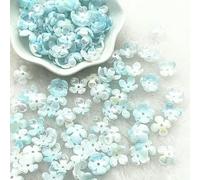 Nouvelles perles acryliques à changement progressif de 12 mm et 17 mm, embouts, apprêts pour bijoux, breloques, bracelets, perles d'espacement pour la création de bijoux - 07-17 m