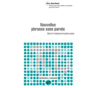 Nouvelles phrases sans parole Décrire l'inobservé et autres essais - Ann Banfield - Presses Universitaires Vincennes - broché - Essai
