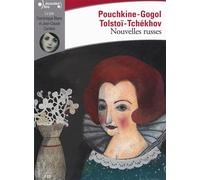 Nouvelles russes - Deux CD audio lus par Dominique Blanc et Jean-Claude Carrière - Collectif - Gallimard - Textes lus
