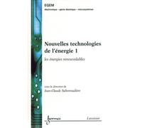 Nouvelles technologies de l'energie 1 les energies renouvela - Sabonnadiere - Hermes Science Publications - broché - Livre