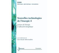 Nouvelles technologies de l'energie 4 gestion de l'energie e - Sabonnadiere - Hermes Science Publications - broché - Livre